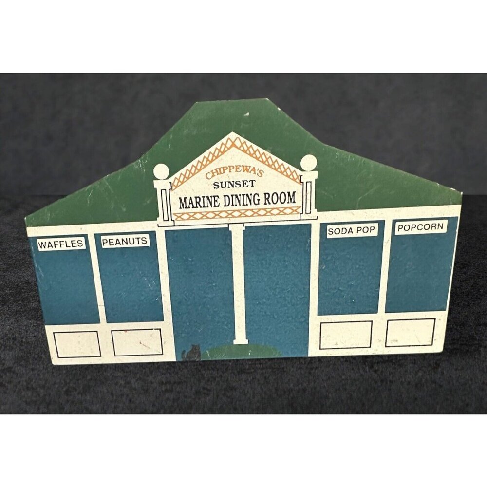 The Cat's Meow 1993 Chippewa Lake Series Pavilion Sunset Marine Dining‎ Room